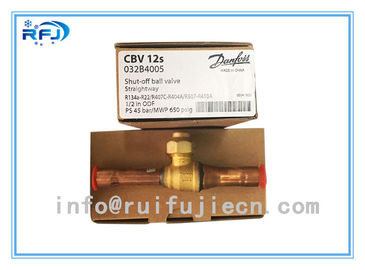 شراء كوبس كبف نوع التبريد ضاغط أجزاء النحاس الكرة صمام CBV12S online manufacture