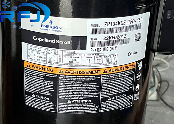 شراء 9HP كوبلاند R410a ضاغط المجلد ZP104KCE-TFD-455 لHAVC online manufacture