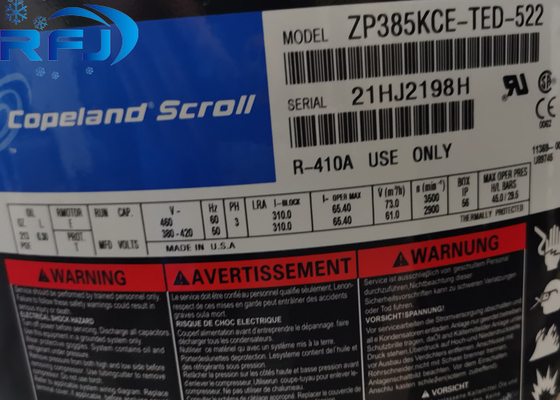 شراء ZP385KCE-TWD-522 كوبلاند سكرول ضاغط التبريد لمكيف الهواء 3Phase online manufacture