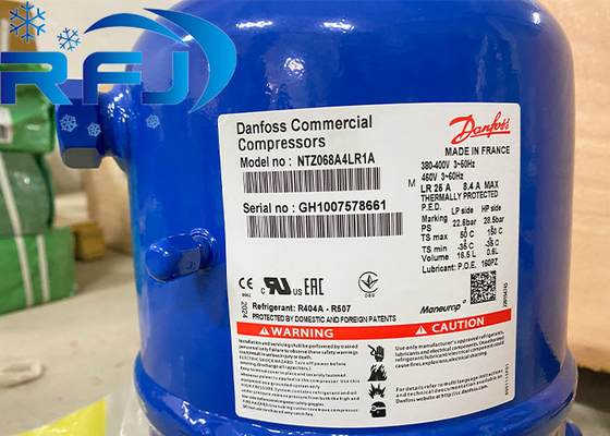 شراء ضاغط التبريد بمكبس من Maneurop NTZ068A4LR1A المبرد R404a-R507 online manufacture