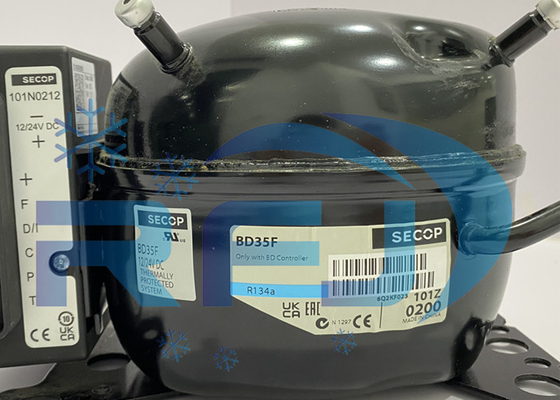 شراء BD35F ضاغط التبريد المكبس الهرماتي R134a 100-240V / 50-60Hz online manufacture