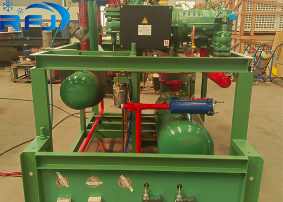 شراء وحدات التكثيف المزدوجة مع تبريد التبخر الأخضر و R134a المبرد online manufacture