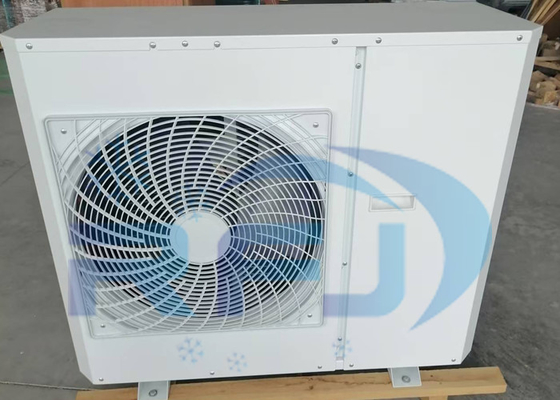 شراء وحدة المروحة ذات القشرة البلاستيكية وحدة التكثيف المتوسطة عالية درجة الحرارة R404A R22 online manufacture