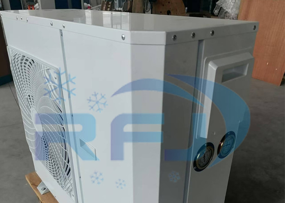 شراء مروحة واحدة من البلاستيك قذيفة مروحة مربع نوع الوحدة الصحية وحدة التكثيف التبريد درجة حرارة متوسطة عالية R404A R22 online manufacture