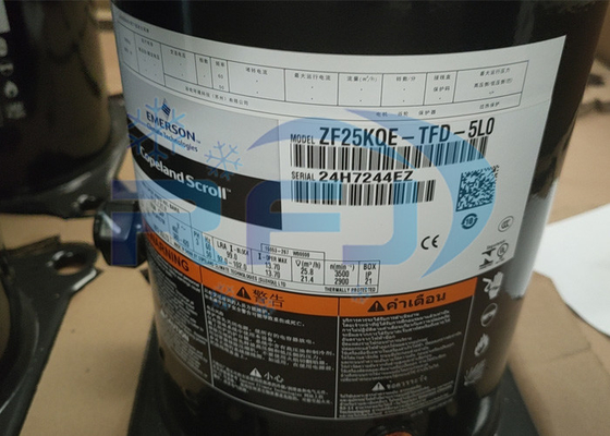 شراء ضاغط التبريد من Copeland Scroll ZF25KQE-TFD-5L0 المبرد R404a online manufacture
