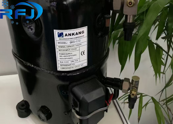 شراء 5HP R404a QR3-112 ضاغط التبريد المكبس الهرماتي Ankang 220-380V 3PH 50Hz أو 380-460V 3PH 60Hz online manufacture
