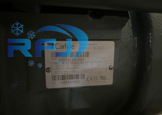 شراء 06DA5372BC0650 ضاغط التبريد شبه الحرمي لـ Carlyle online manufacture