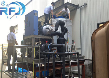 شراء آلة تصنيع بلوك الثلج الصناعية 14kw ، آلة تصنيع بلوك الثلج الصافي 380V / 50Hz online manufacture