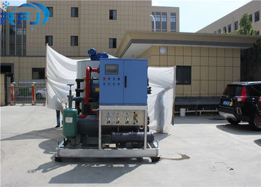 شراء قدرة 3 طن 14KW كتلة الجليد ماكينة تبريد الهواء مع الفريزر المباشر online manufacture