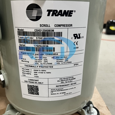 شراء ضاغط ترين سكرول CSHD125K0B0M مبرد R410A 380-415 فولت، 460 فولت/3/50، 60 هرتز online manufacture