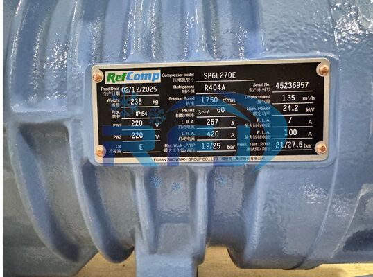 شراء ضاغط مكبس شبه محكم من ريفكومب SP6-L-270E online manufacture