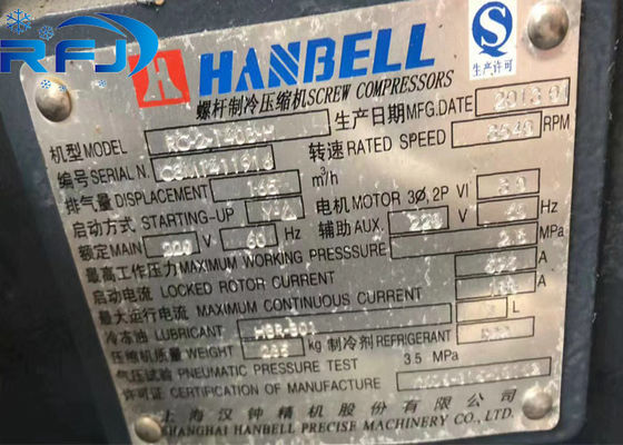 شراء هانبل RC2-140B-Z ضاغط من النوع اللولبي يعمل بالتيار المتردد للتخزين البارد online manufacture