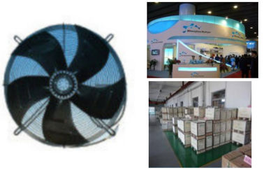 شراء الفولاذ المقاوم للصدأ محوري الثلاجة المكثف مروحة المحرك مع 4/6 أقطاب online manufacture