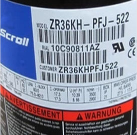 1.24L التبريد كوبلاند انتقل ضاغط R22 ZR36KH-تفد-522 3HP