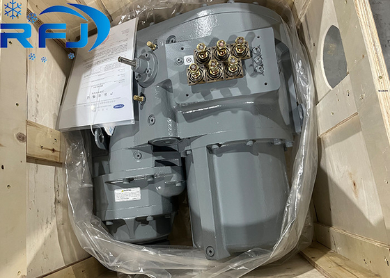 ضاغط كارلايل 06DR718 شبه محكم 5HP 22.6 لتر زيت شحن للصناعات الغذائية