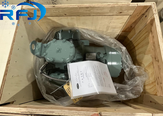 ارتفاع درجة الحرارة 06DM313 ضاغط شبه محكم الناقل R404A 5HP 50 هرتز