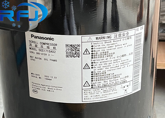 5CC171SA02 Panasonic المضغوط المتحرك 50 هرتز 380 - 415 فولت 3 مرحلة
