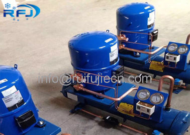أزرق اللون المياه المبردة المكثف، مانيوروب الضاغط ضاغط المكثف وحدة MT80 / WN10H-MT160 / WN15H