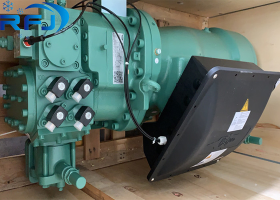 HSN8591-180 180HP R134A تبريد المسمار ضاغط شبه مغلق منخفض الحرارة 400-460V 50Hz/60Hz