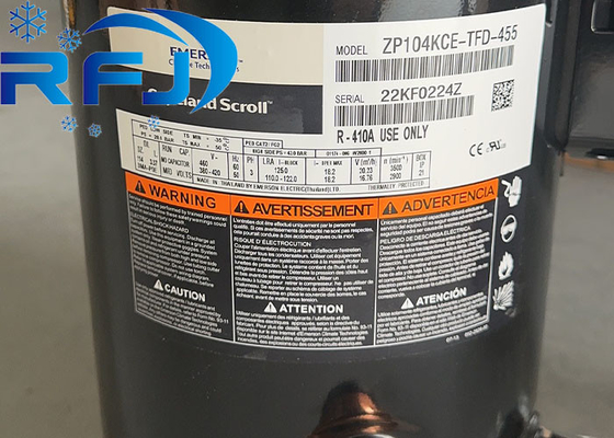 R410A ضاغط التبريد الكوبلاند ZP385KCE-TWD-251