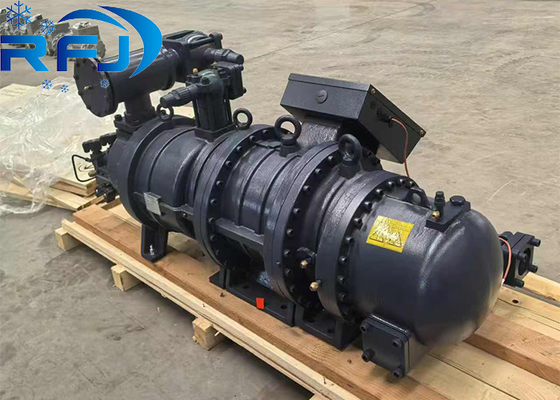 نوع المسمار Hanbell LT-S-55/25 ضاغط مرحلتين مع الحد الأقصى للتيار المستمر 245A