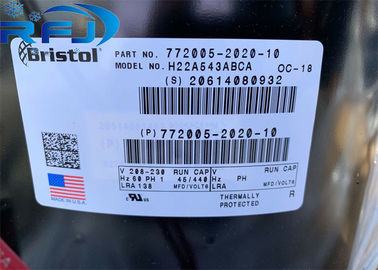 L63B752BBKB H24B31QABKA ضاغط معدات التبريد بريستول جديدة ومبتكرة