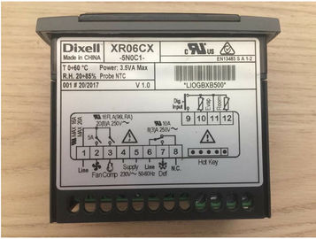 وحدات تحكم درجة الحرارة الرقمية الذكية Dixell XR06CX-5N0C1 لمعدات التبريد